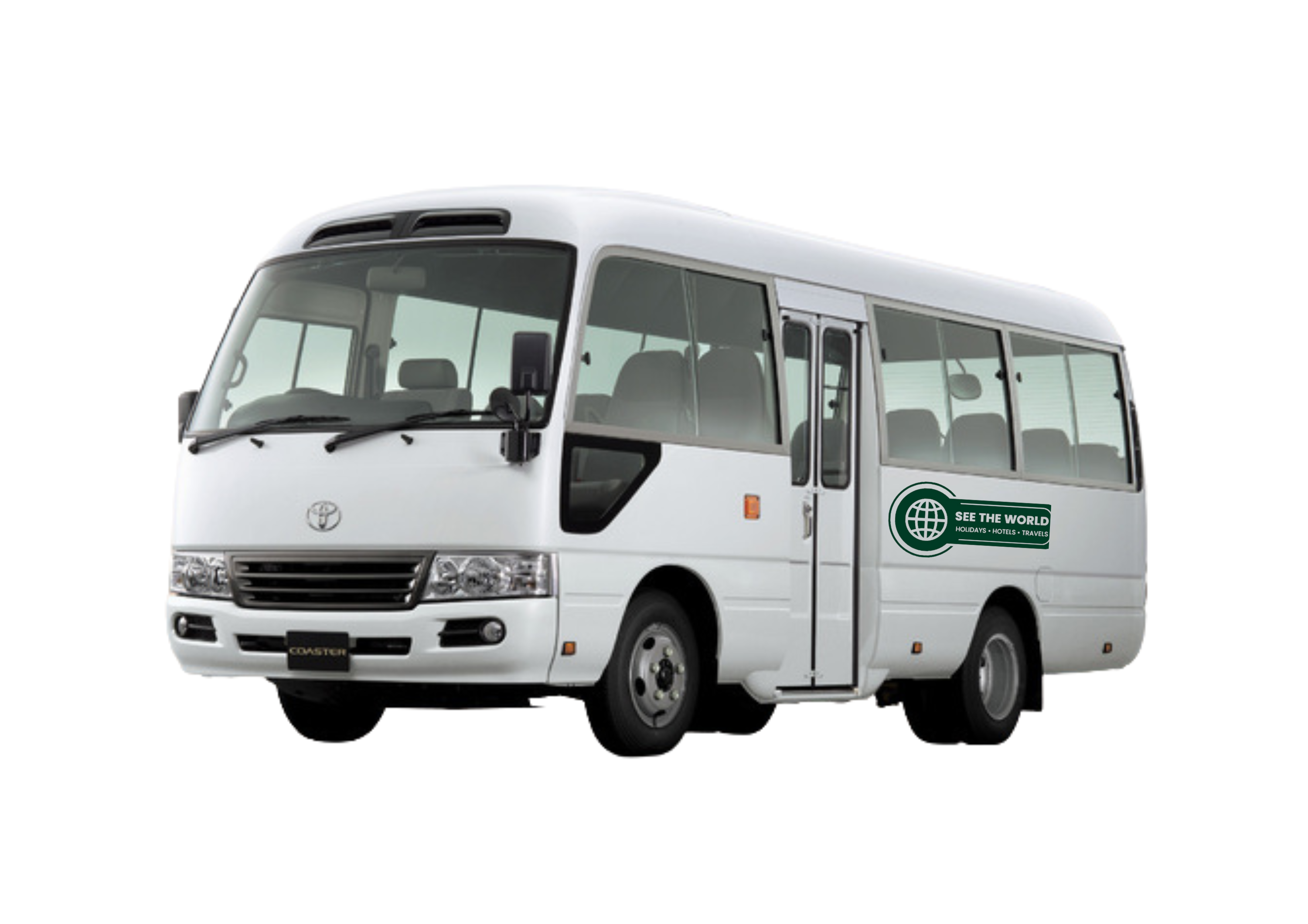 Toyota Coaster-Full Day Hire (8 hours)